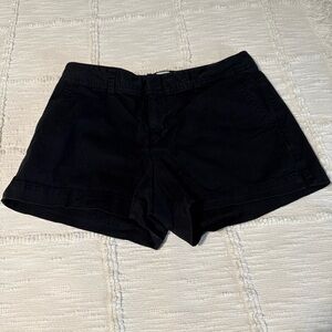 GAP Women's Black Chino City Shorts